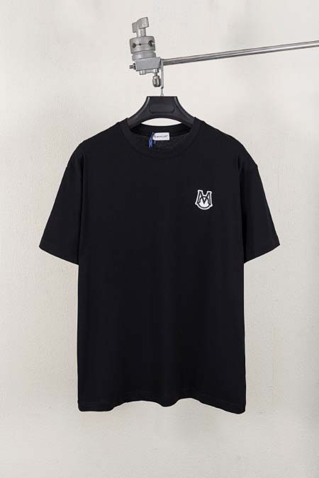 2025年8月26日秋冬入荷新作MONCLER半袖Tシャツ高...