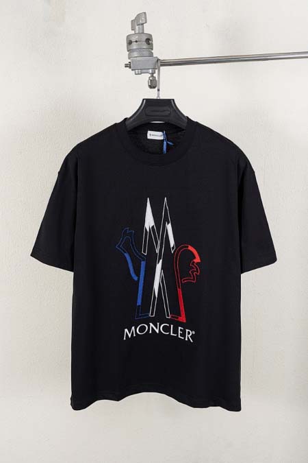 2025年8月26日秋冬入荷新作MONCLER半袖Tシャツ安...