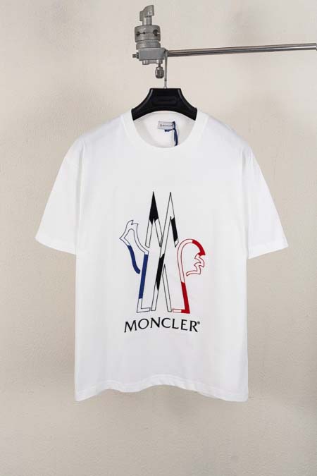 2025年8月26日秋冬入荷新作MONCLER半袖Tシャツ安...
