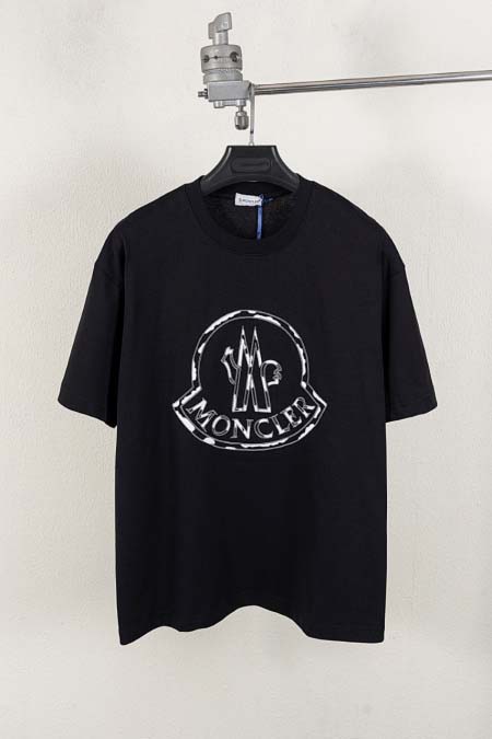 2025年8月26日秋冬入荷新作MONCLER半袖Tシャツ安...