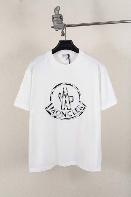 2025年8月26日秋冬入荷新作MONCLER半袖Tシャツ安...
