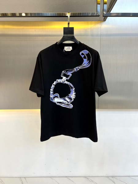 2025年8月27日秋冬入荷新作Hermes半袖 tシャツ高...