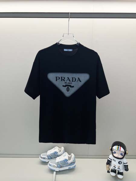2025年8月27日秋冬入荷新作Prada半袖 tシャツ高品...