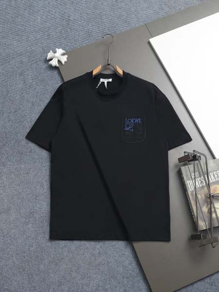 2025年8月28日秋冬入荷新作LOEWE半袖Tシャツ高品質...