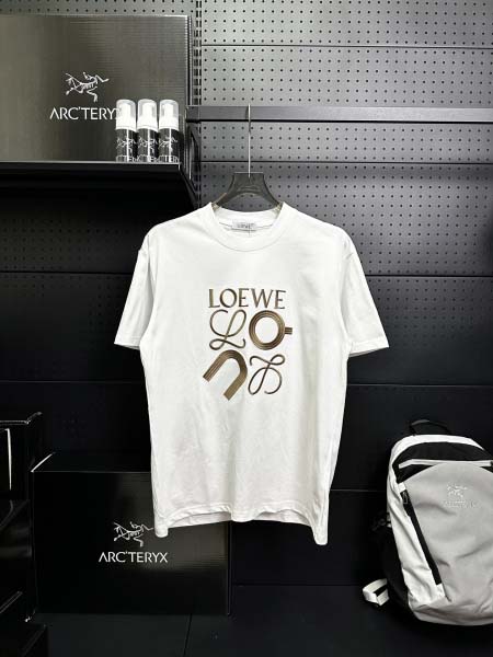2025年8月28日秋冬入荷新作LOEWE半袖Tシャツ高品質...