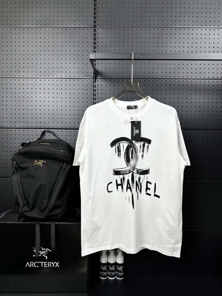 2025年8月28日秋冬入荷新作Chanel半袖Tシャツ高品...