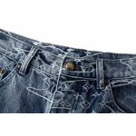 2025年8月28日入荷秋冬新作Louis Vuittonデニムパンツ原版復刻人気で【极品】/正規品と同じサイズ30 32 34 36/YGY工場