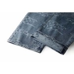 2025年8月28日入荷秋冬新作Louis Vuittonデニムパンツ原版復刻人気で【极品】/正規品と同じサイズ30 32 34 36/YGY工場