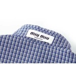 2025年8月28日入荷秋冬新作Miumiuシャツ原版復刻人気で【极品】/正規品と同じサイズSize:36 38 40 42/YGY工場