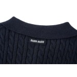 2025年8月28日入荷秋冬新作Miumiuカーディガン原版復刻人気で【极品】/正規品と同じサイズSize:36 38 40/YGY工場