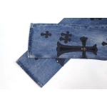 2025年8月28日入荷秋冬新作Chrome heartsジーパン原版復刻人気で【极品】/正規品と同じサイズSize:32 34 36 38/YGY工場