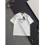 2025年8月29日入荷 新作Prada半袖 tシャツ高級なプレゼント/誕生日プレゼント/高品質/メンツ/記念品/ wenzhou工場
