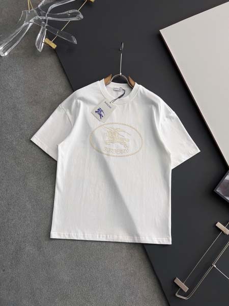 2025年9月1日入荷 新作Burberry半袖 tシャツ 上下高級なプレゼント/誕生日プレゼント/高品質/メンツ/記念品/ wenzhou工場