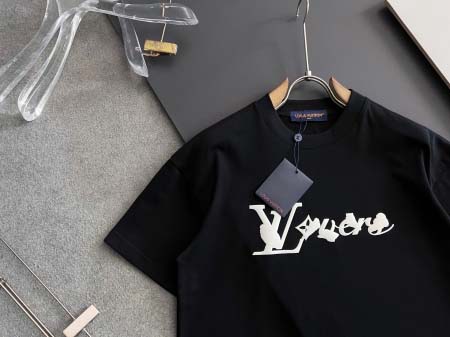2025年9月1日入荷 新作Louis Vuitton半袖 tシャツ高級なプレゼント/誕生日プレゼント/高品質/メンツ/記念品/ wenzhou工場