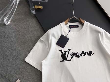 2025年9月1日入荷 新作Louis Vuitton半袖 tシャツ高級なプレゼント/誕生日プレゼント/高品質/メンツ/記念品/ wenzhou工場