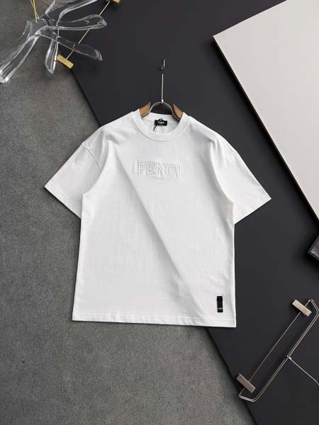 2025年9月1日入荷 新作Fendi半袖 tシャツ高級なプレゼント/誕生日プレゼント/高品質/メンツ/記念品/ wenzhou工場