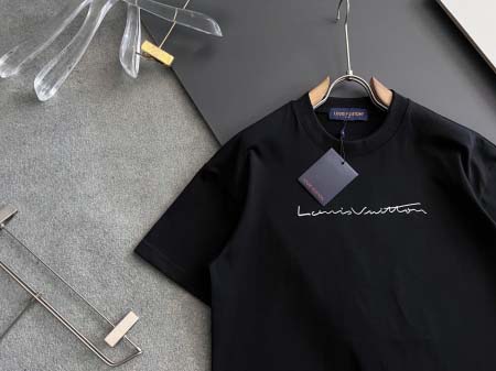 2025年9月1日入荷 新作Louis Vuitton半袖 tシャツ高級なプレゼント/誕生日プレゼント/高品質/メンツ/記念品/ wenzhou工場