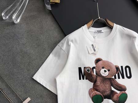 2025年9月1日入荷 新作Moschino半袖 tシャツ高級なプレゼント/誕生日プレゼント/高品質/メンツ/記念品/ wenzhou工場