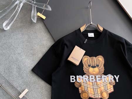 2025年9月1日入荷 新作Burberry半袖 tシャツ高級なプレゼント/誕生日プレゼント/高品質/メンツ/記念品/ wenzhou工場