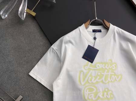 2025年9月2日入荷 新作Louis Vuitton半袖 tシャツ高級なプレゼント/誕生日プレゼント/高品質/メンツ/記念品/ wenzhou工場