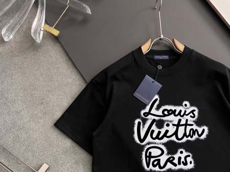 2025年9月2日入荷 新作Louis Vuitton半袖 tシャツ高級なプレゼント/誕生日プレゼント/高品質/メンツ/記念品/ wenzhou工場