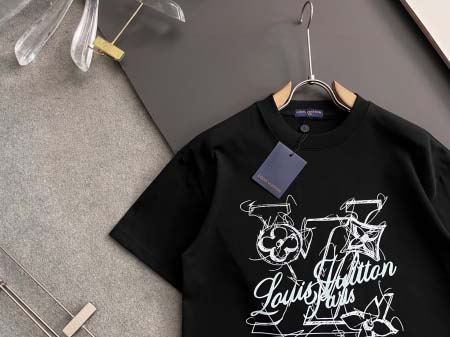 2025年9月2日入荷 新作Louis Vuitton半袖 tシャツ高級なプレゼント/誕生日プレゼント/高品質/メンツ/記念品/ wenzhou工場