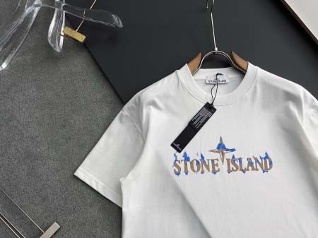 2025年9月2日入荷 新作Stone Island半袖 tシャツ高級なプレゼント/誕生日プレゼント/高品質/メンツ/記念品/ wenzhou工場