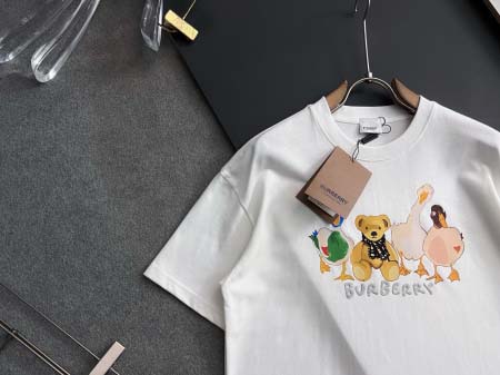 2025年9月2日入荷 新作Burberry半袖 tシャツ高級なプレゼント/誕生日プレゼント/高品質/メンツ/記念品/ wenzhou工場
