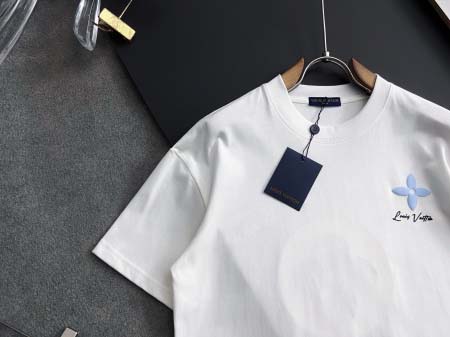 2025年9月2日入荷 新作Louis Vuitton半袖 tシャツ高級なプレゼント/誕生日プレゼント/高品質/メンツ/記念品/ wenzhou工場
