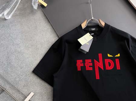 2025年9月2日入荷 新作Fendi半袖 tシャツ高級なプレゼント/誕生日プレゼント/高品質/メンツ/記念品/ wenzhou工場