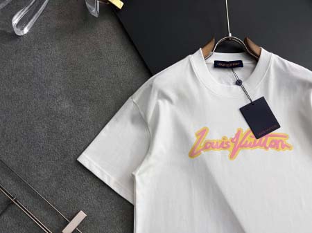 2025年9月2日入荷 新作Louis Vuitton半袖 tシャツ高級なプレゼント/誕生日プレゼント/高品質/メンツ/記念品/ wenzhou工場