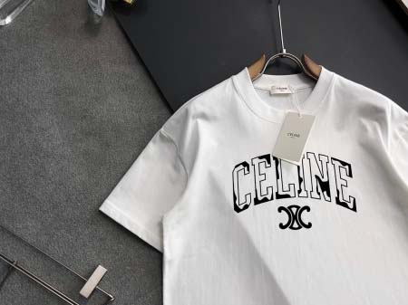 2025年9月2日入荷 新作Celine半袖 tシャツ高級なプレゼント/誕生日プレゼント/高品質/メンツ/記念品/ wenzhou工場