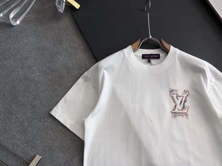 2025年9月2日入荷 新作Louis Vuitton半袖 tシャツ高級なプレゼント/誕生日プレゼント/高品質/メンツ/記念品/ wenzhou工場