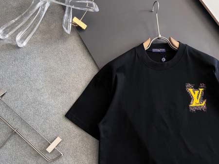 2025年9月2日入荷 新作Louis Vuitton半袖 tシャツ高級なプレゼント/誕生日プレゼント/高品質/メンツ/記念品/ wenzhou工場