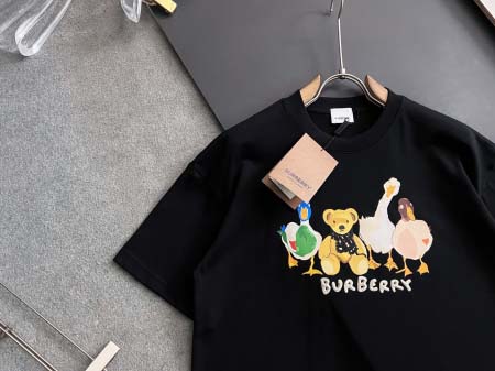2025年9月3日入荷 新作Burberry半袖 tシャツ高級なプレゼント/誕生日プレゼント/高品質/メンツ/記念品/ wenzhou工場