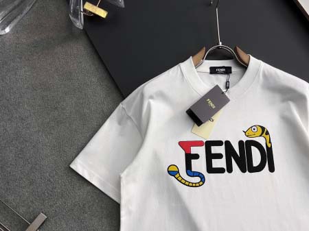 2025年9月3日入荷 新作Fendi半袖 tシャツ高級なプレゼント/誕生日プレゼント/高品質/メンツ/記念品/ wenzhou工場