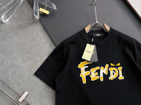 2025年9月3日入荷 新作Fendi半袖 tシャツ高級なプレゼント/誕生日プレゼント/高品質/メンツ/記念品/ wenzhou工場
