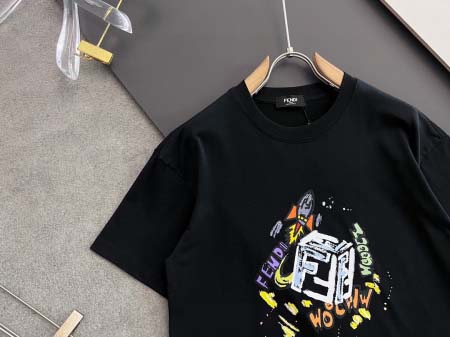 2025年9月3日入荷 新作Fendi半袖 tシャツ高級なプレゼント/誕生日プレゼント/高品質/メンツ/記念品/ wenzhou工場