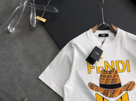 2025年9月3日入荷 新作Fendi半袖 tシャツ高級なプレゼント/誕生日プレゼント/高品質/メンツ/記念品/ wenzhou工場