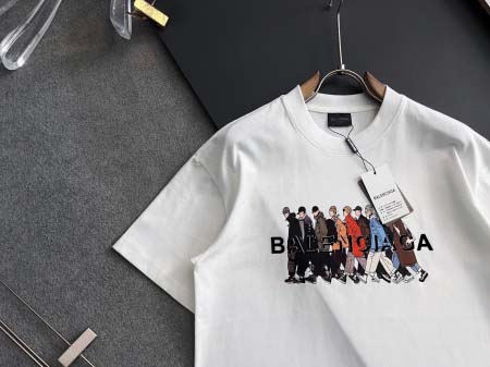 2025年9月3日入荷 新作Balenciaga半袖 tシャツ高級なプレゼント/誕生日プレゼント/高品質/メンツ/記念品/ wenzhou工場