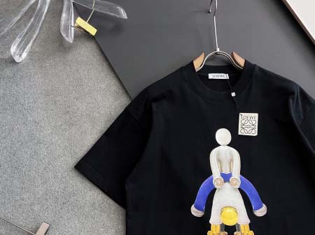 2025年9月3日入荷 新作Loewe半袖 tシャツ高級なプレゼント/誕生日プレゼント/高品質/メンツ/記念品/ wenzhou工場