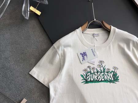 2025年9月3日入荷 新作BurberryTシャツ高級なプレゼント/誕生日プレゼント/高品質/メンツ/記念品/ wenzhou工場