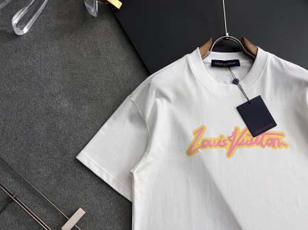 2025年9月3日入荷 新作Louis Vuitton半袖 tシャツ高級なプレゼント/誕生日プレゼント/高品質/メンツ/記念品/ wenzhou工場