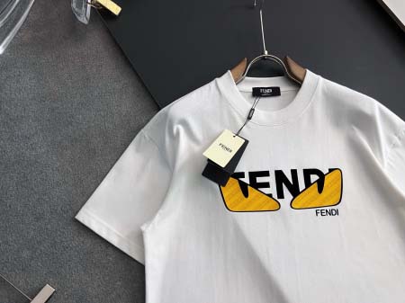 2025年9月3日入荷 新作Fendi半袖 tシャツ高級なプレゼント/誕生日プレゼント/高品質/メンツ/記念品/ wenzhou工場
