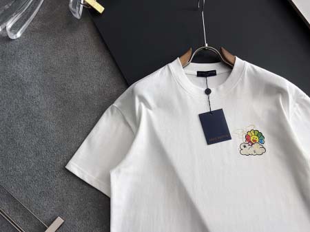 2025年9月3日入荷 新作Louis Vuitton半袖 tシャツ高級なプレゼント/誕生日プレゼント/高品質/メンツ/記念品/ wenzhou工場