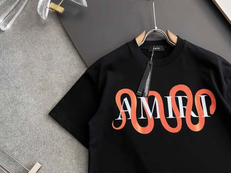 2025年9月3日入荷 新作Amiri半袖 tシャツ高級なプレゼント/誕生日プレゼント/高品質/メンツ/記念品/ wenzhou工場