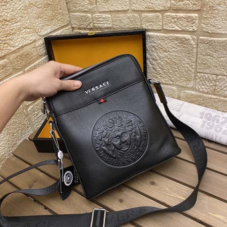 2025年9月5日入荷新作VERSACE/人気/本革/バッグ 人気 おすすめ 父の日 誕生日/ギフト プレゼント 結婚式男友達の誕生日プレゼント