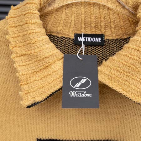 2025年9月9日入荷新作WE11DONEセーター高品質人気商品/誕生日プレゼント/FF工場