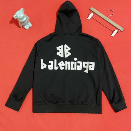 2025年9月11日入荷秋冬新作Balenciagaパーカー高品質人気商品/誕生日プレゼント/FF工場
