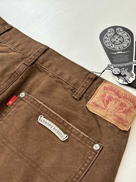 2025年9月15日入荷秋冬新作Chrome Heartsジーパン高品質人気商品/誕生日プレゼント/FF工場